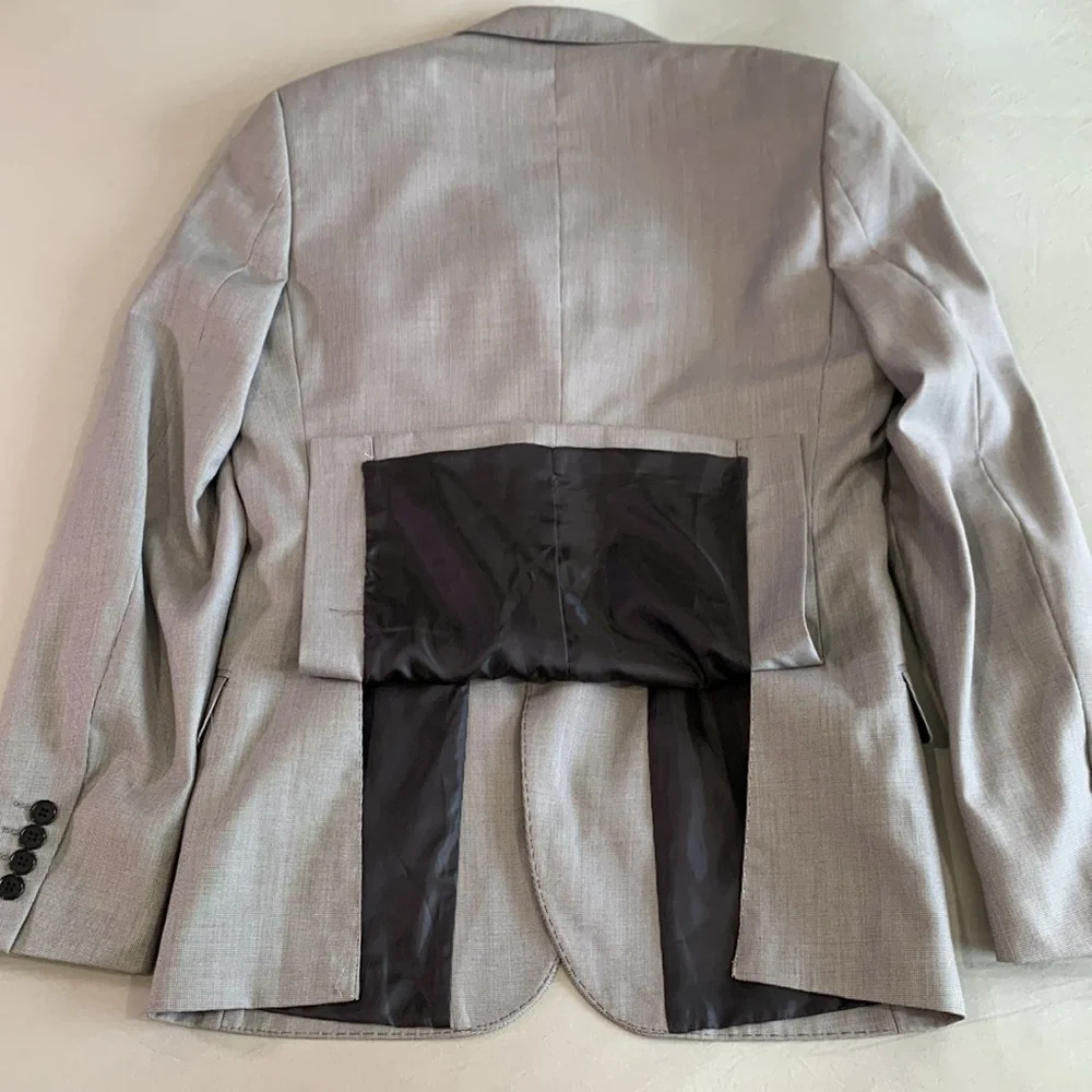 H&M Houndstooth Single Breasted Blazer